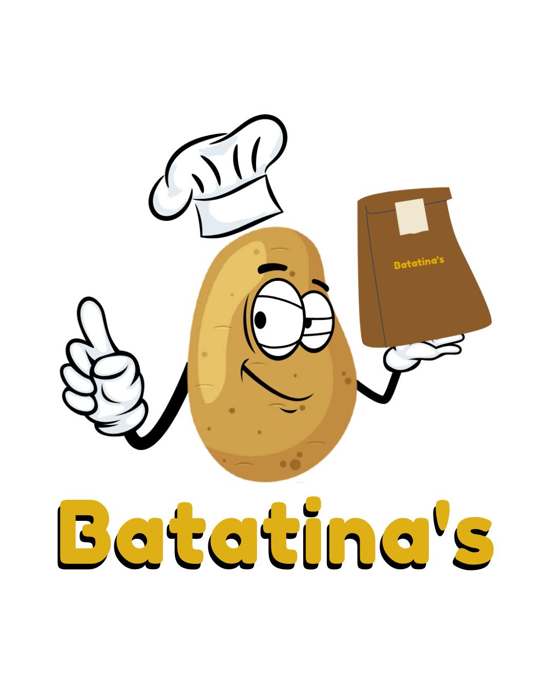 Batatinas batatas recheada